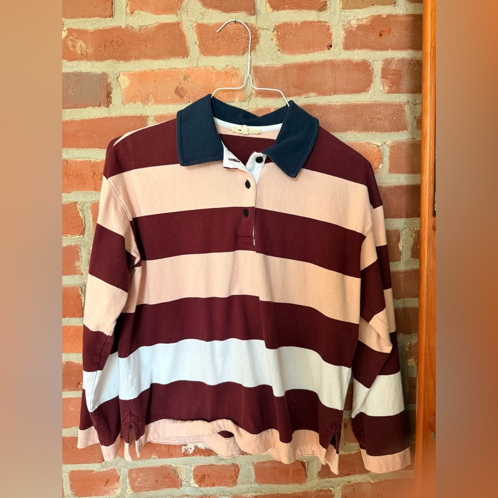 Madewell Women’s Long Sleeve Rugby Shirt